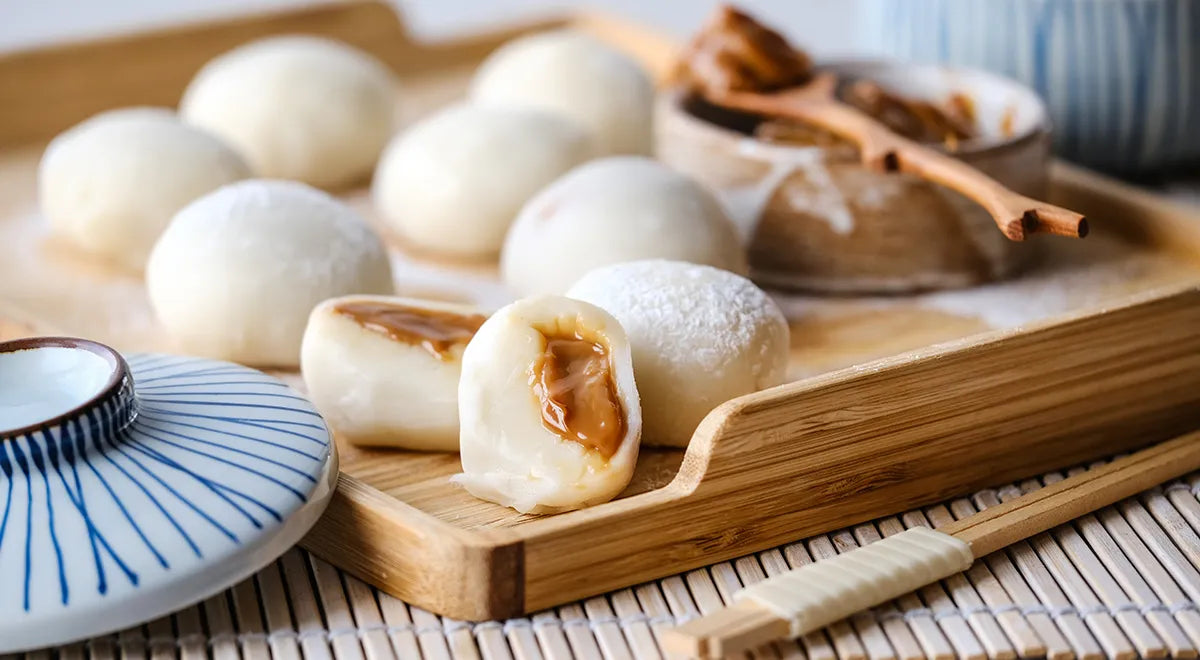 Japanese Mochi Dessert (Dulce de Leche Filling) - Walfosbrand.com