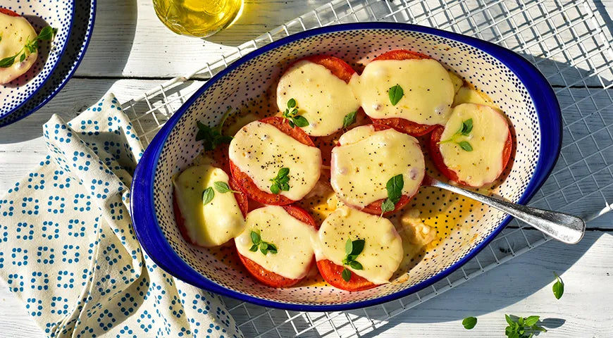 Baked Tomatoes with Cheese - Walfosbrand.com