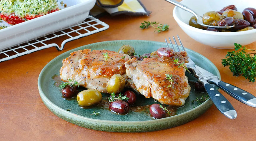 Crispy Chicken in Garlic Sauce by Jacques Pépin - Walfosbrand.com
