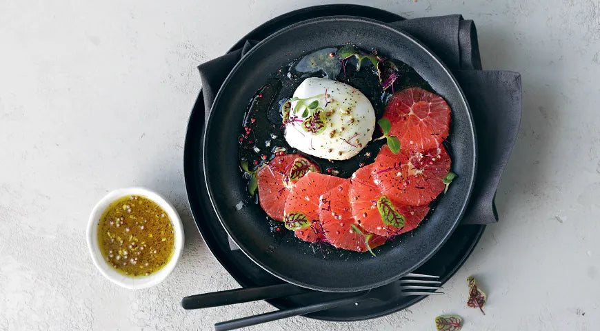 Mozzarella with Red Orange Salad - Walfosbrand.com