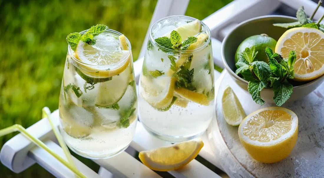 Non-Alcoholic Mojito with Lemon and Lime - Walfosbrand.com