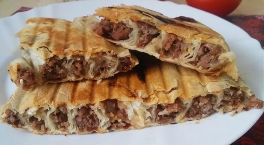 Savory Meat Pie with Crispy Phyllo Crust (Multi-Baker Recipe) - Walfosbrand.com