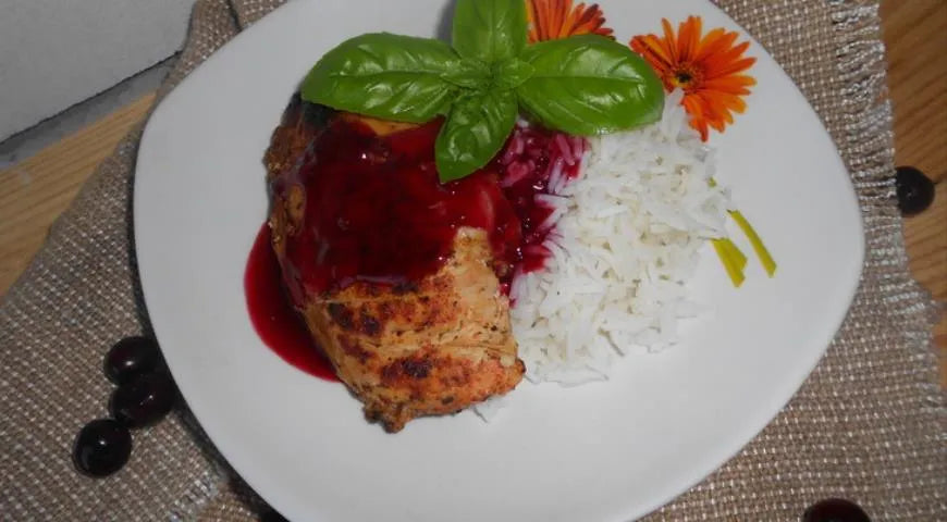 Chicken Breast with Cherry Sauce - Walfosbrand.com