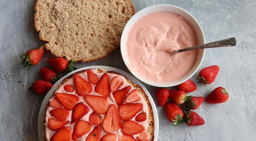 Buttery Strawberry Cream with Condensed Milk - Walfosbrand.com