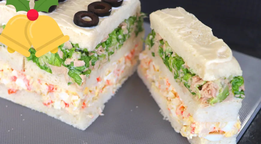 Tuna and Crab Stick Appetizer Cake - Walfosbrand.com