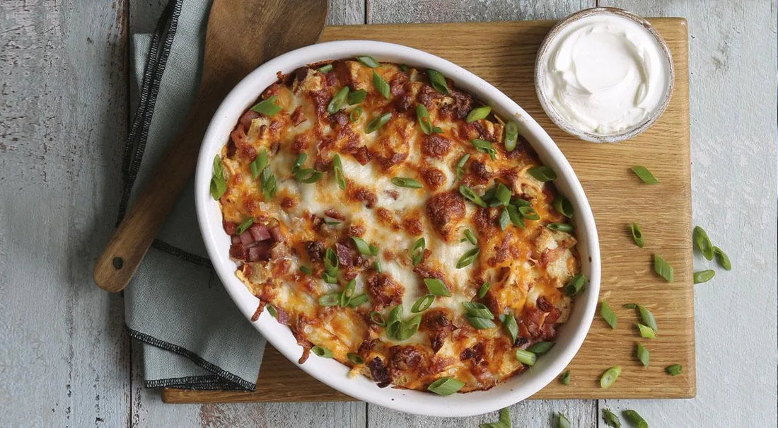 Savory Bread and Egg Breakfast Casserole - Walfosbrand.com
