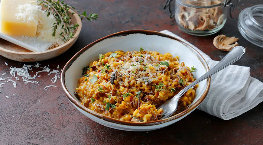 Risotto with Forest Mushrooms: An Italian Classic with a Russian Soul - Walfosbrand.com