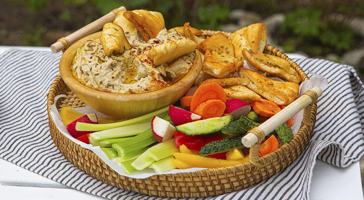 Babaganush for a Picnic - Walfosbrand.com