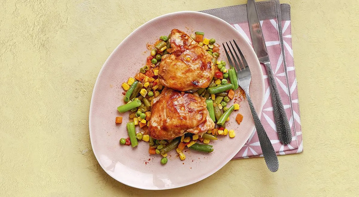 Barbecue Chicken and Vegetable Foil Packets - Walfosbrand.com