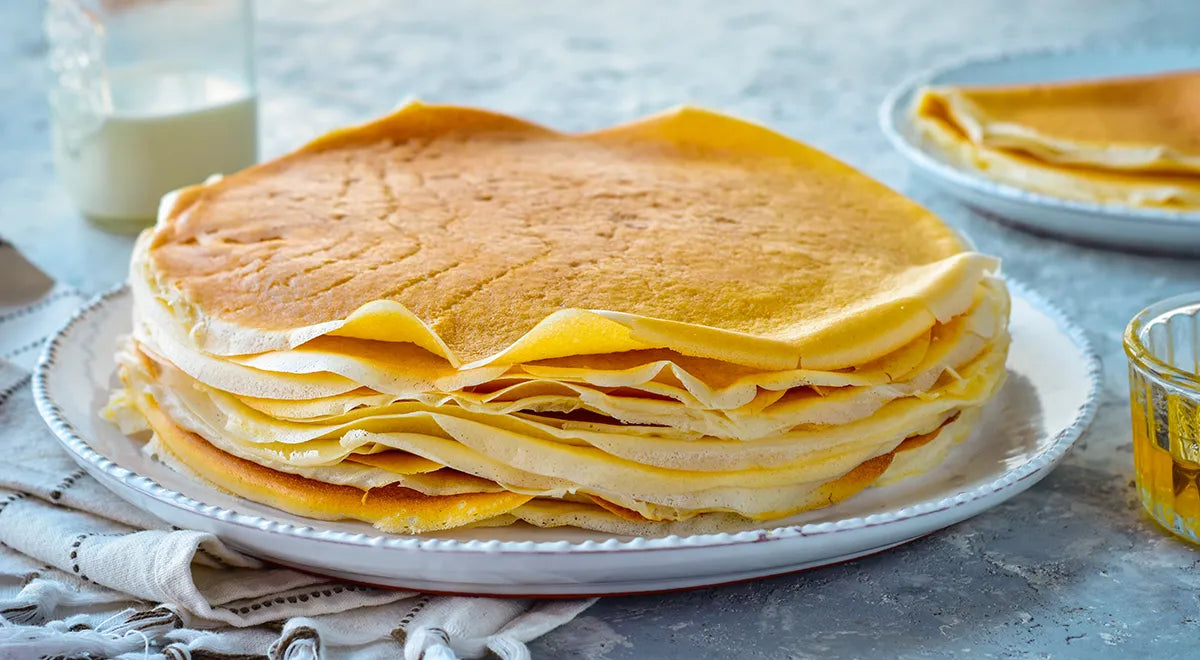 Condensed Milk Blini with Boiling Water (Zavarnye Blini) - Walfosbrand.com