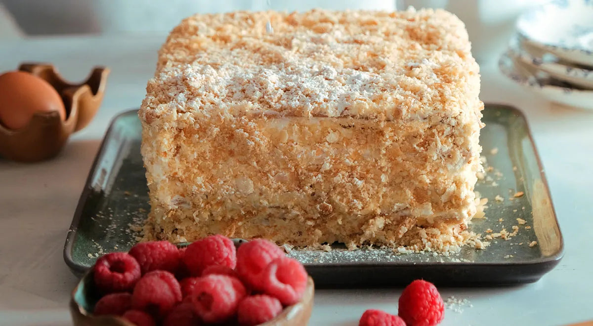 Classic Napoleon Cake Recipe - Walfosbrand.com