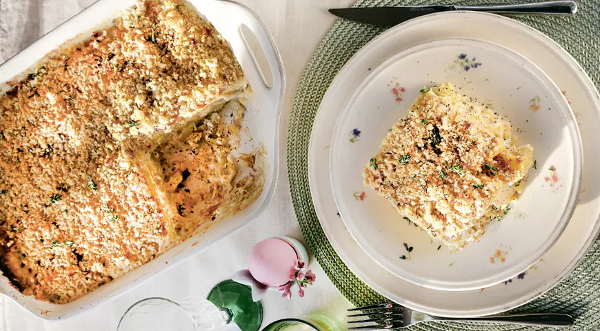 Potato and Celery Gratin with Leeks - Walfosbrand.com