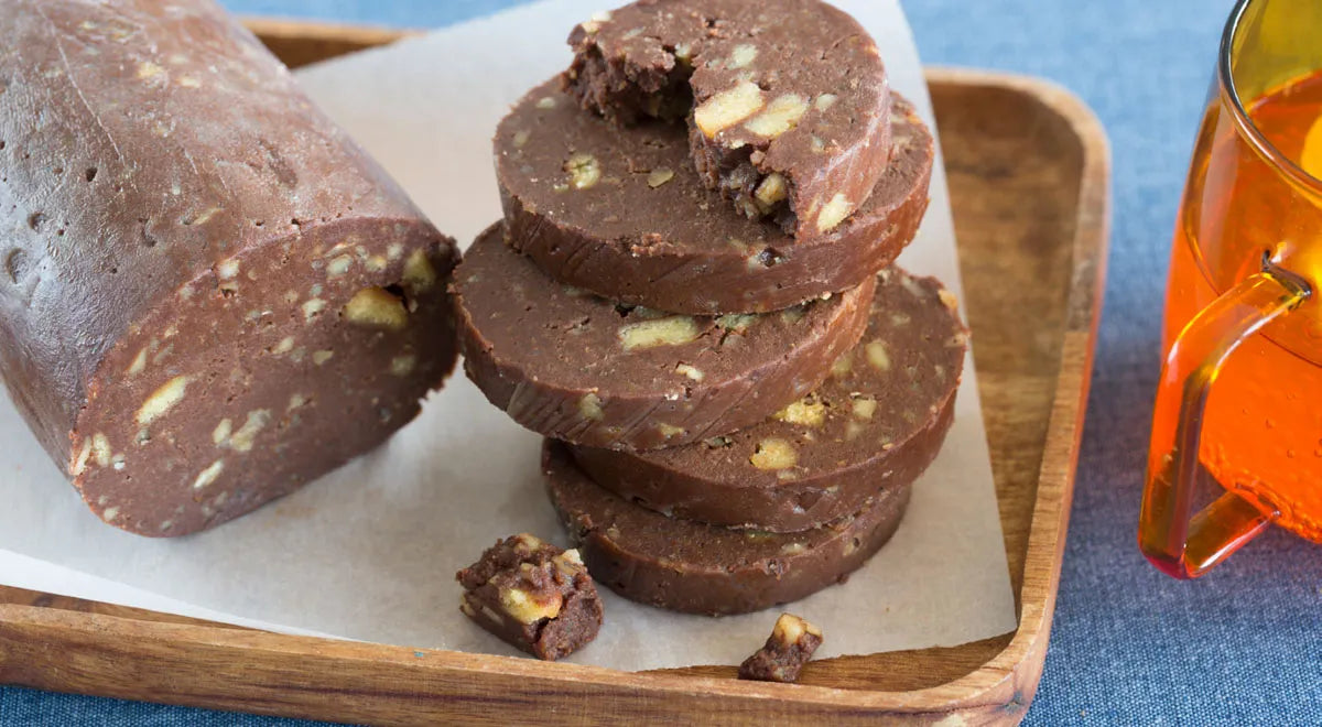 Classic Chocolate Sausage (Shokoladnaya Kolbasa) - Walfosbrand.com