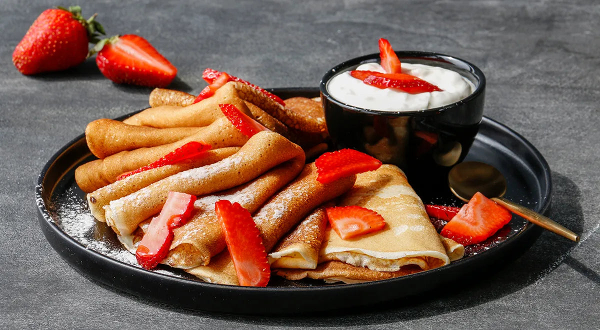 Classic Russian Blini with Sour Milk and Kefir - Walfosbrand.com
