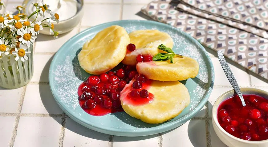 Steamed Syrniki (Cottage Cheese Pancakes) Made in a Steamer - Walfosbrand.com