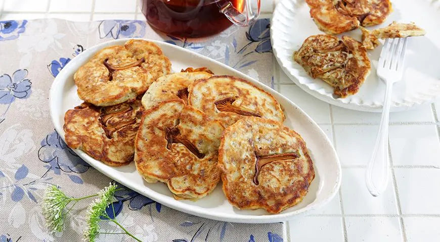 Savory Chanterelle Fritters with a Hidden Treasure - Walfosbrand.com