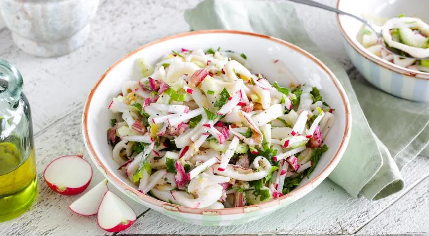 Rhubarb Salad with Celery and Radish - Walfosbrand.com