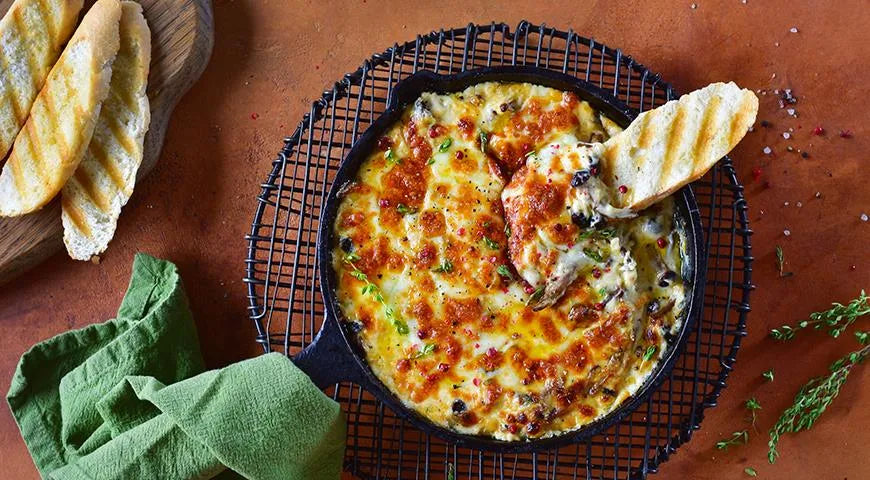 Mushroom Julienne in a Skillet - Walfosbrand.com