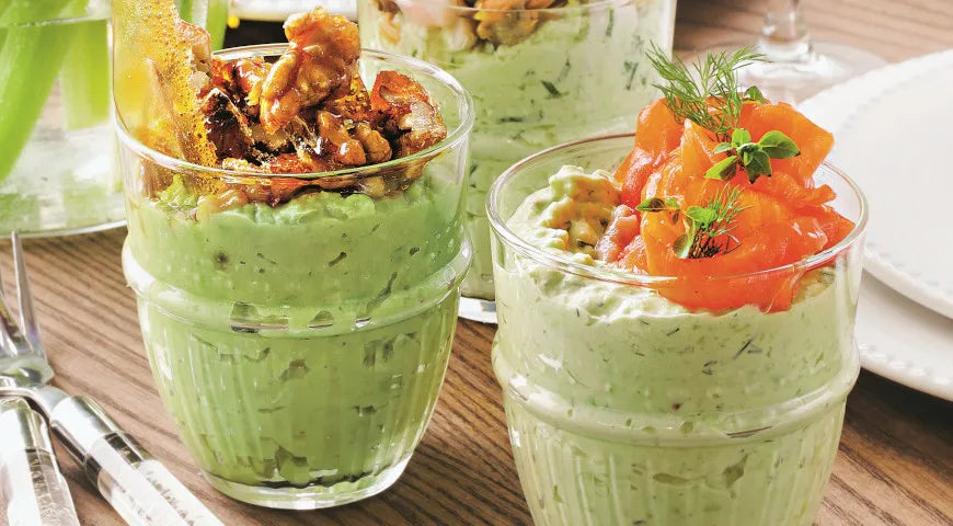 Avocado Mousse with Salted Fish - Walfosbrand.com