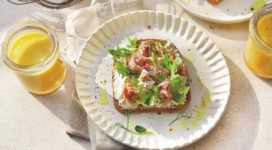 Tuna and Ricotta Crispbread Sandwich - Walfosbrand.com