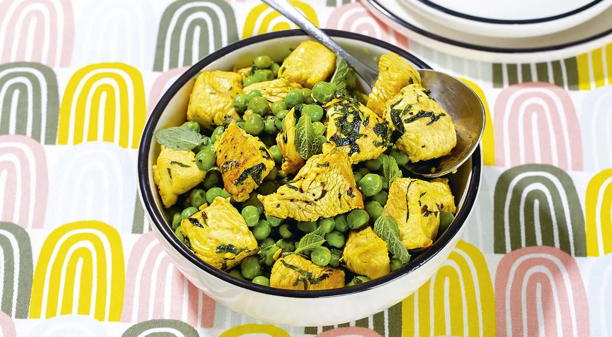 Green Peas with Turkey and Mint - Walfosbrand.com