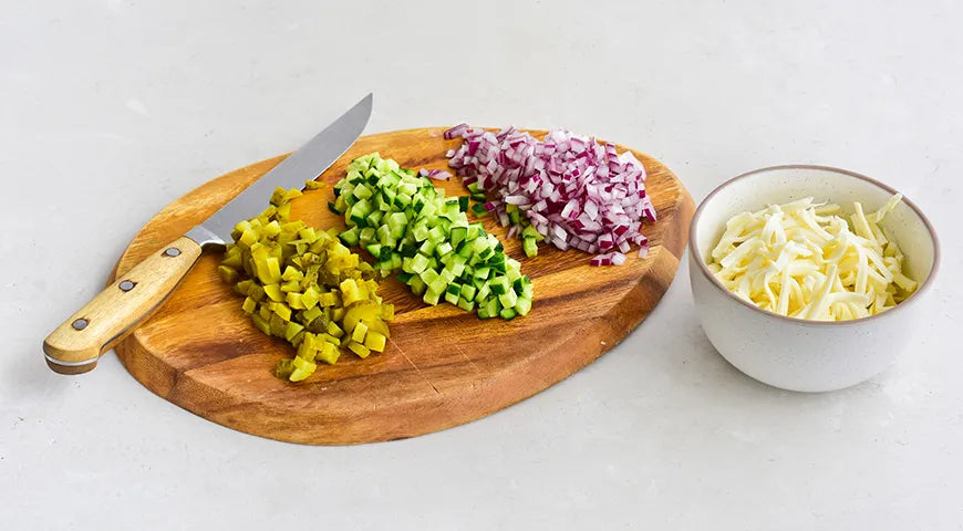 Creamy Tuna and Processed Cheese Salad with Homemade Milk Mayonnaise - Walfosbrand.com