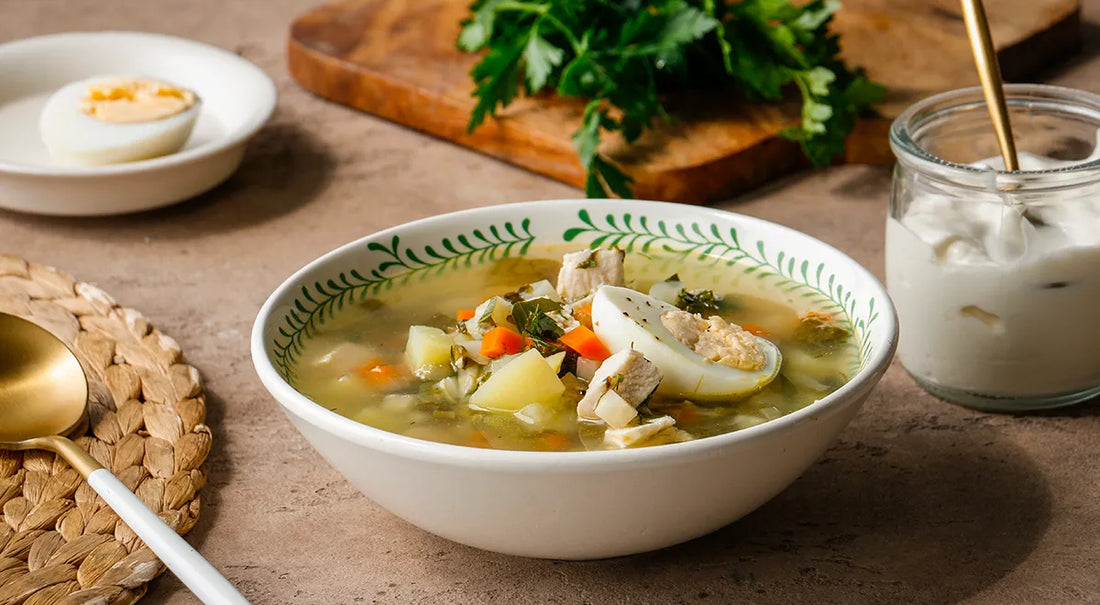 Dietary Sorrel Green Borscht (Диетический зеленый борщ из щавеля) - Walfosbrand.com
