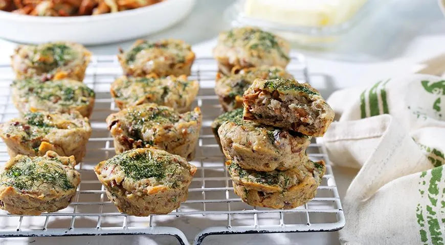 Golden Chanterelle and Walnut Muffins - Walfosbrand.com
