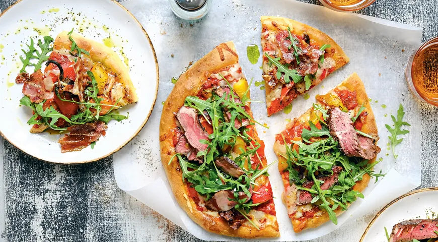Spicy Pizza with Steak - Walfosbrand.com