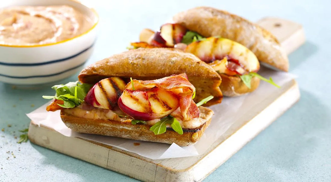 Chiabbatta with Nectarines and Bacon: A Smoky-Sweet Summer Panini - Walfosbrand.com