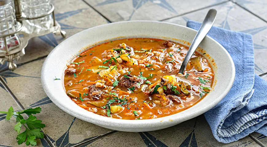 Рассольник с тушенкой (Rassolnik with Stewed Meat) - Walfosbrand.com