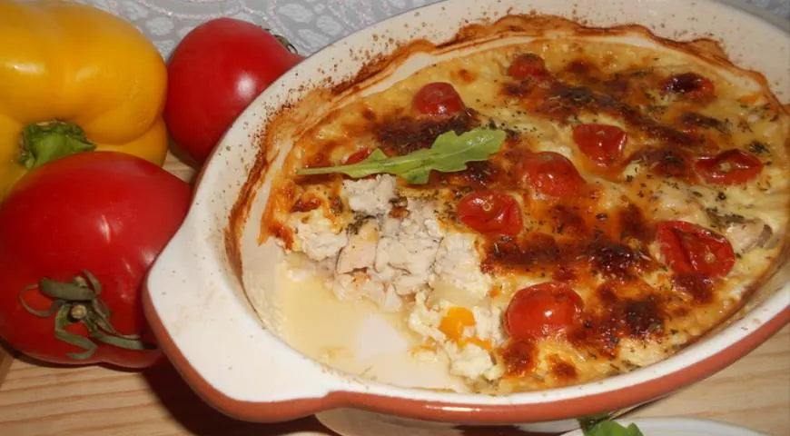 Chicken and Vegetable Casserole (Zapekanka s Kuritsei i Ovoshchami) - Walfosbrand.com