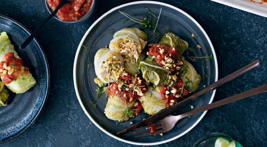 Cabbage Rolls with Couscous - Walfosbrand.com