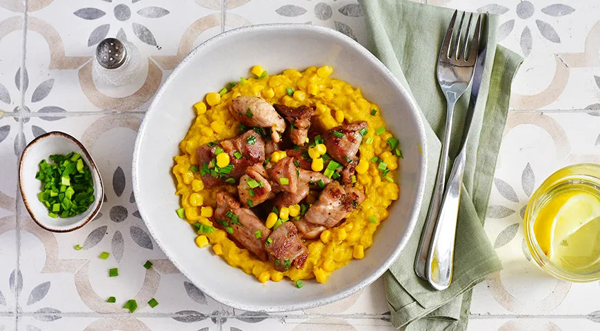 Fried Turkey with Corn Cream - Walfosbrand.com