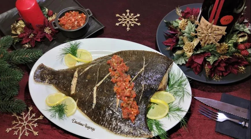 New Year's Baked Flounder with Salsa Verde - Walfosbrand.com