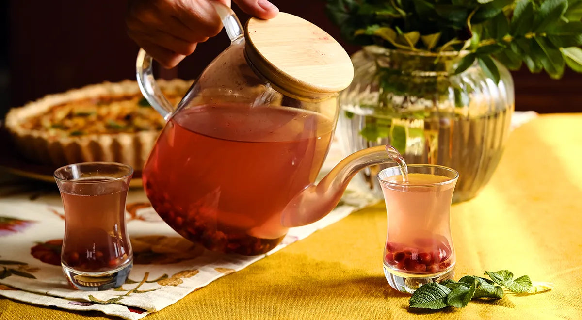 Pomegranate-Ginger Tea - Walfosbrand.com