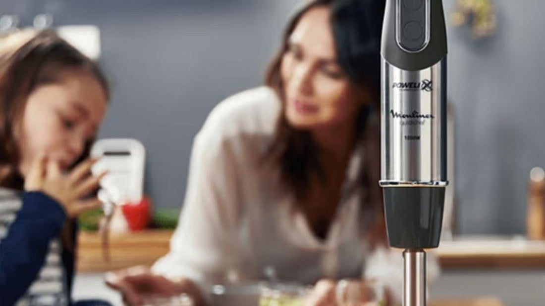 Discover the Moulinex DD6558 Quickchef hand blender, powerful and versatile, for just 39 euros!