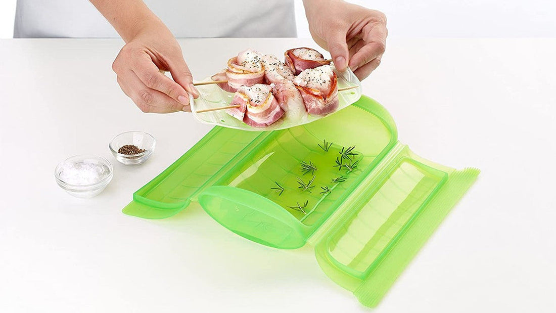 Take advantage of the discount and steam in just a few minutes, thanks to this silicone case.