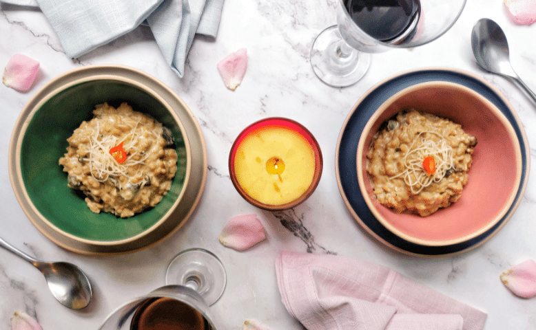 Romantic dinner: a touch of love in every dish. - Walfosbrand.com