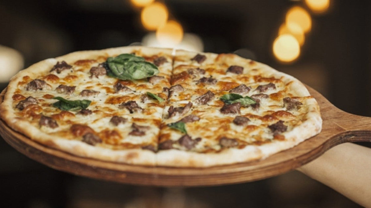 Prepare authentic professional pizzas with essential accessories