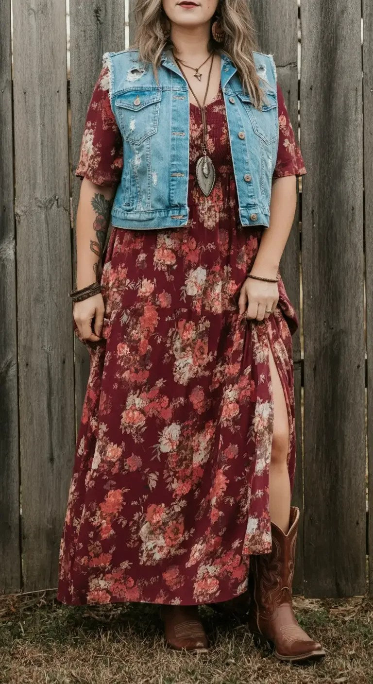 15 Plus Size Country Concert Outfit Ideas for Music Lovers