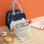 Wheat Straw Microwaveable Bento Box