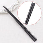 10 Pairs Japanese Chopsticks Non-Slip Sushi Food Sticks Chop - Walfos® Kitchenware