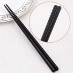 10 Pairs Japanese Chopsticks Non-Slip Sushi Food Sticks Chop - Walfos® Kitchenware