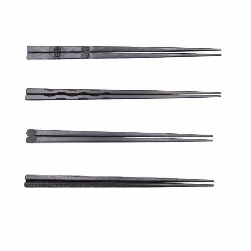 10 Pairs Japanese Chopsticks Non-Slip Sushi Food Sticks Chop - Walfos® Kitchenware