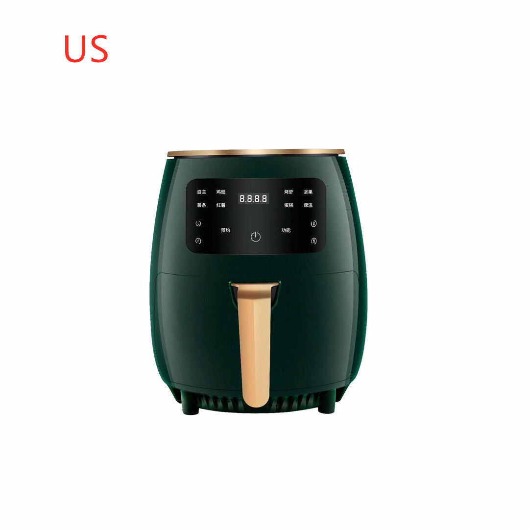 220V Smart Air Fryer without Oil Home Cooking 4.5L Large Capacity Multifunction Electric Professional-Design