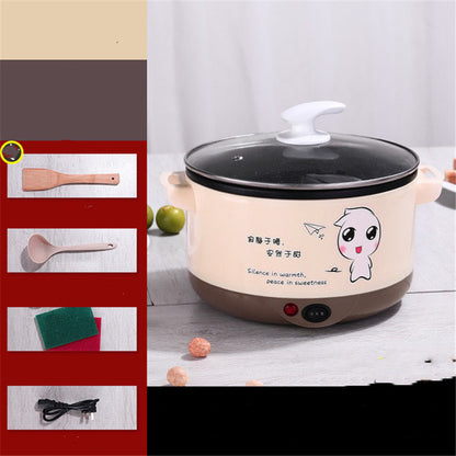 Electric Hot Pot Dormitory Students Cook Hot Pot Household Multi-function