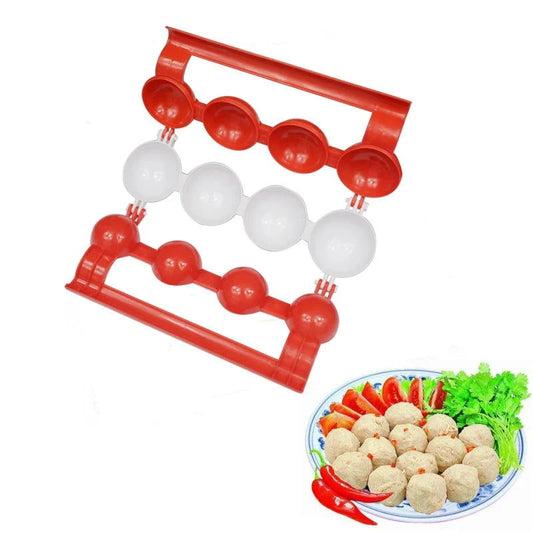 1PC New Newbie Meatballs Maker Meat Fish Ball Mold Christmas Kitchen Homemade Stuffed Meatballs Cooking Tool Stuffed Ball Maker - Walfos® Kitchenware