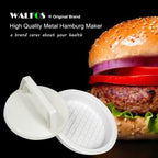 1 Set DIY Hamburger Meat Press Tool Patty Makers Meat Burger Maker Mold Food-Grade Plastic Hamburger Press Burger Maker - Walfos® Kitchenware