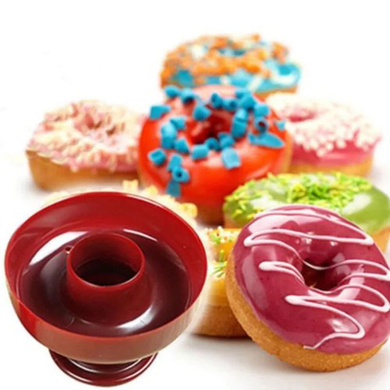 1pcs Practical Donut Tool Waffle Donut Maker Cutter Mold Sweet Food Sweets Baking Cookie Biscuit Cake Mold Kitchen Dessert Tool - Walfos® Kitchenware